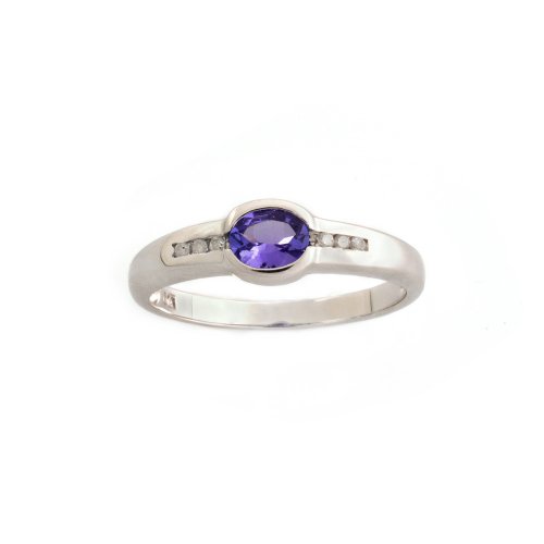 Damen-Ring 9 Karat (375) Wei&szlig;gold Gr. 56 (17.8)  11 Diamant A94R14665/BDIA Preisvergleich