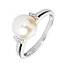 9ct Pearl & Diamond Ring G2221954