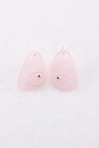 Earrings: Two Piece Carved Dangle