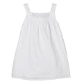 Girls' Cherokee&reg; Woven Eyelet Tank - True White