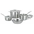 Cuisinart Multiclad Pro Stainless-Steel Cookware 7-Piece Cookware Set