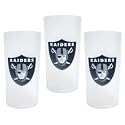 Oakland Raiders NFL Tumbler Drinkware Set (3 Pack)