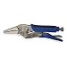 Westward 1ECG3 Long Nose Locking Pliers, 6 In, Soft Grip