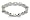 ANTIQUE STYLE MARQUISE & ROUND PAVE CZ BAND