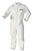 Kimberly-Clark A40 Protection Coveralls - Comfortable, Zipper Front, Breathable - 2-Xtra Large Size - Liquid, Flying Particle Protection - White - 25 / Carton