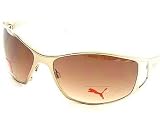 Puma - PUMA 15007 PU15007 LB Metallic Lite Brown Sunglasses 63-16-120