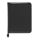 Day-Timer 83151 Organizer starter set verona leather binder, 8-1/2x11, black