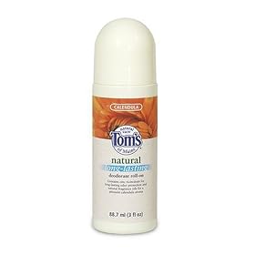 Tom's of Maine Natural Deodorant Roll-On, Calendula, 3-Ounce Roll-On