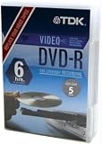TDK DVD-R47VDMB5 4.7 GB DVD-R (5-Pk)