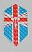 3 sets Union Jack Slim flights, Amerithon, Made in the USA