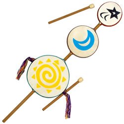 Click here to buy Sun, Moon and Star Drum.