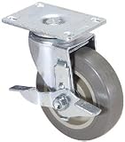 4 BRAKED SWIVEL CASTER 250 LB. CAPACITY