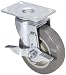 4" BRAKED SWIVEL CASTER 250 LB. CAPACITY