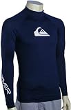 Quiksilver Rock Steady LS Rash Guard - Navy