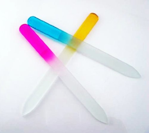 AMAZING OFFER!!! SET OF 3 NAIL FILES AT INTRODUCTION PRICE!!! Premium Manicure Crystal Glass Nail File By Cheeky- Chic Set of 3 Quality Nail Files: Sun, Pink Panther and Ocean Breeze.