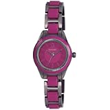 Kahuna Women's Quartz Watch with Pink Dial Analogue Display and Pink Bracelet KLB-0041L