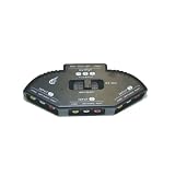 Audio Video RCA Composite AV Video Game Selector Switch for XBox, XBOX 360, PS1, PS2, PS3, Gamecube, Wii, DVD, VCR