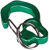Rubit The Easy Dog Tag Curve Shape Switch Clip, Small, 0.85-Inch Diameter, Green