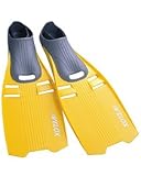 IST Velox Full Foot Snorkeling Fin Best Value ( C: Neon Yellow (F36) S: XLarge (Men 11-13 Women 12-14) )