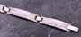 Men's Stainless Steel/14kt Yellow Gold Bracelet. 8.5mm Wide