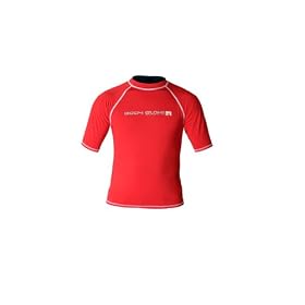 Click here to buy Body Glove Basic Deluxe Junior's Short Sleeve Rash Guard.