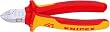 KNIPEX VDE Abisolier-Seitenschneider 160 mm VDE