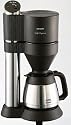 Severin KA 5740 Kaffeeautomat "Caf&eacute; Caprice" mit Edelstahl-Thermokanne, schwarz / bis 8 Tassen / 1400 W