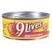 Pet Supplies : 9 Lives Sliced Canned Food for Cats- net wt. 5.5 oz., case of 6 4-packs