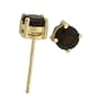 14k Yellow Gold 1.20 Ct Garnet Earring