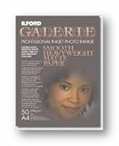 ILFORD 1127940 Smooth Heavyweight Matte 8.5 x 11 Photo Paper - 50 Pack