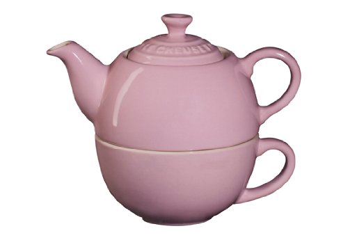 Le Creuset Stoneware Tea Cup for 1, Pink