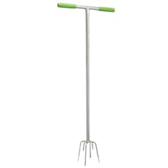 Oxid7 Gartenhilfe Kultivator Erdkralle Gartenger�t Gartenhilfe Gartenkralle Harke Unkrautzieher Unkrautstecher - effektive Bodenauflockerung mit Zentrierspitze - L�nge: ca. 98cm