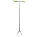 Oxid7 Gartenhilfe Kultivator Erdkralle Gartenger�t Gartenhilfe Gartenkralle Harke Unkrautzieher Unkrautstecher - effektive Bodenauflockerung mit Zentrierspitze - L�nge: ca. 98cm
