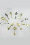 Fairy Tail Collection Set of 11 Golden Zodiac Keys