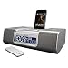 iHome Dual Alarm Clock Radio for iPod - Silver (iH9SR)