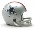 Dallas Cowboys 1976 2-Bar Throwback Replica Mini Helmet - Football Sports Merchandise