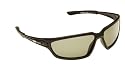 Sunglasses - Sport - Men's Polarised Sports  Dark Shadow - Black Frame / Smoked Lenses + Free Hard Case, Cloth & Cord - Suitable For Cricket, Cycling, Fishing, Golf, Hunting, Sailing, Yachting & other outdoor Sports -  Affordable Sunglasses