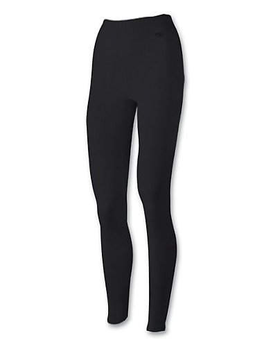 Duofold Womens WomenS Mid Weight Pant,Black,Large