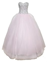 2015 Beaded Organza/Tulle Sleeveless Quinceanera Dress/Wedding Dress 