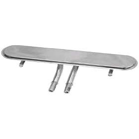 Grill Pro 25819 19-Inch Stainless Steel Dual Bar Burner by 