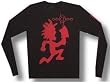 INSANE CLOWN POSSE - Hatchet Man - Black Longsleeve Thermal Shirt - ICP