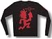 INSANE CLOWN POSSE - Hatchet Man - Black Longsleeve Thermal Shirt - ICP