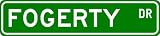 FOGERTY Street Sign ~ Personalized Family Lastname Sign ~ Gameroom, Basement, Garage Sign Novelty** ALUMINUM