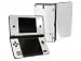 Nintendo DSi XL Color Skin - NEW - WINTER WHITE system skins faceplate decal mod