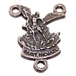 Saint Michael ` the Archangel ` center - Pewter (1.7 cm-0.67")