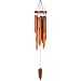 Asli Arts Collection C255 Natural Ring Bamboo Chime