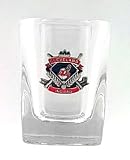 Cleveland Indians Square Shot Glass - MLB Baseball Fan Shop Sports Team Merchandise