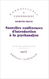 Nouvelles conf�rences d'introduction � la psychanalyse