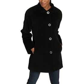 Jones New York Ladies Single Breasted Full Body Swing Coat by Jones New York