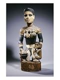 A Fine and Rare Yombe Maternity Figure Photography Giclee Poster Print, 18x24